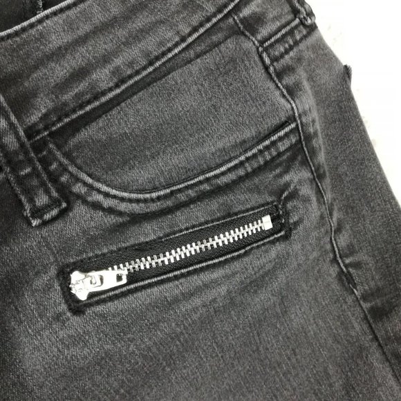 Kut from the Kloth Womens Jeans Skinny Mia Toothpick Denim‎ Black Wash Zipper 6 - Picture 9 of 13